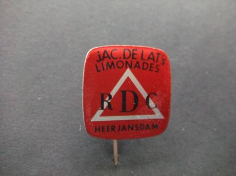 Jac De Lat's R.D.C. limonades, frisdrank Heerjansdam